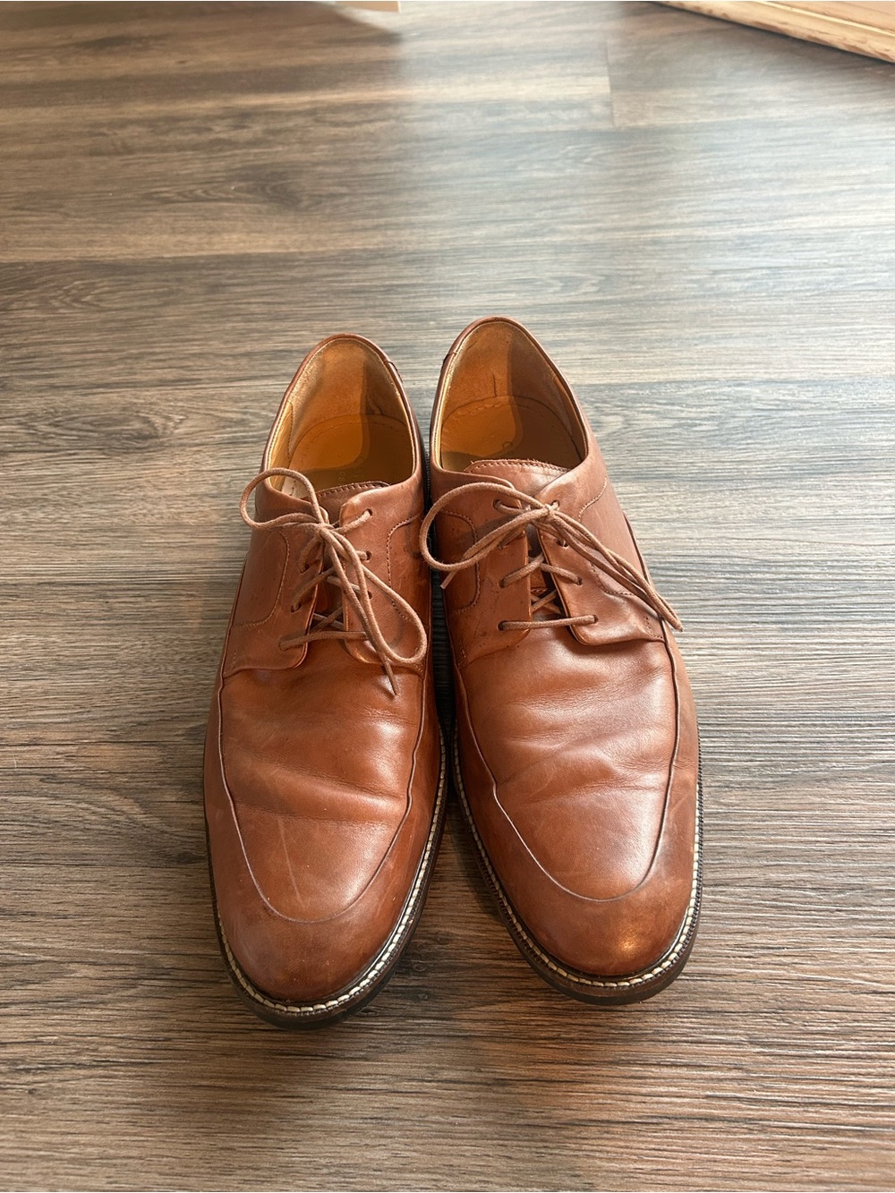 Cole Haan Men's Tan Leather Shoes-Size 11